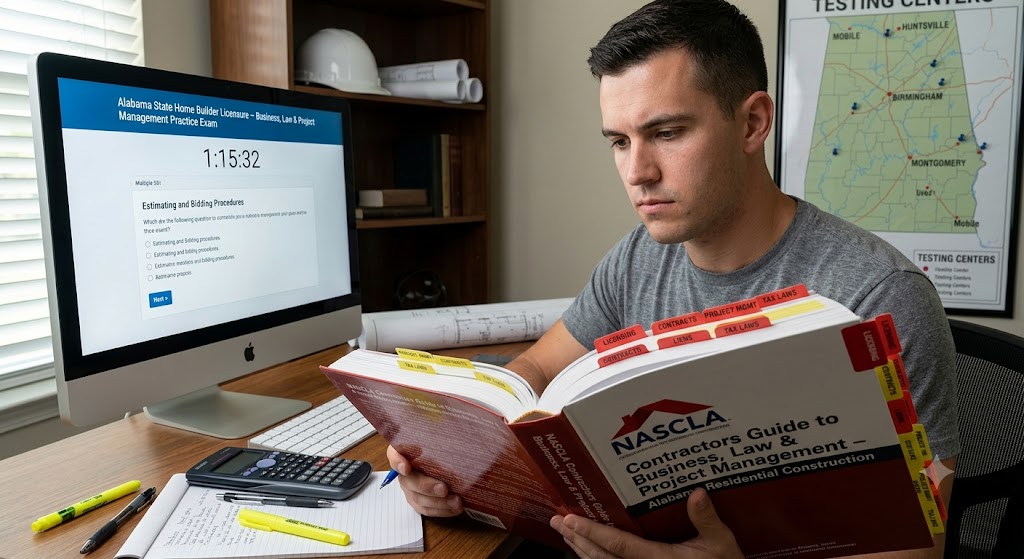 Alabama State Home Builder Licensure – Business, Law & Project Management Practice Exam Banner