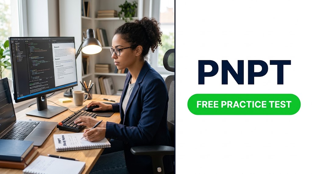 TCM Security Practice Test & Exam Prep Banner