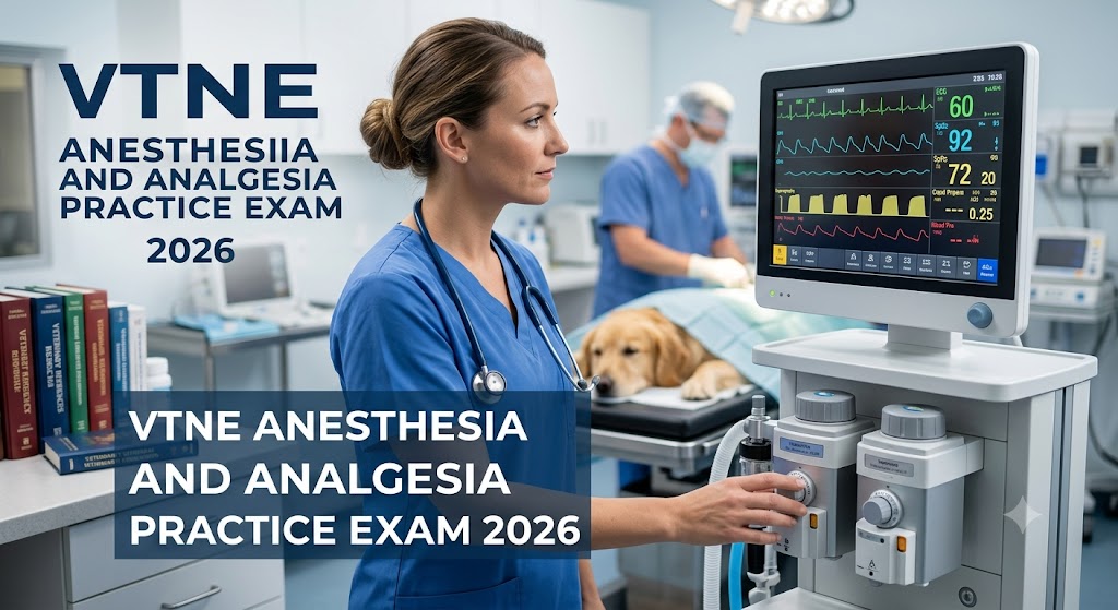 VTNE Anesthesia and Analgesia Practice Test 2026 Banner