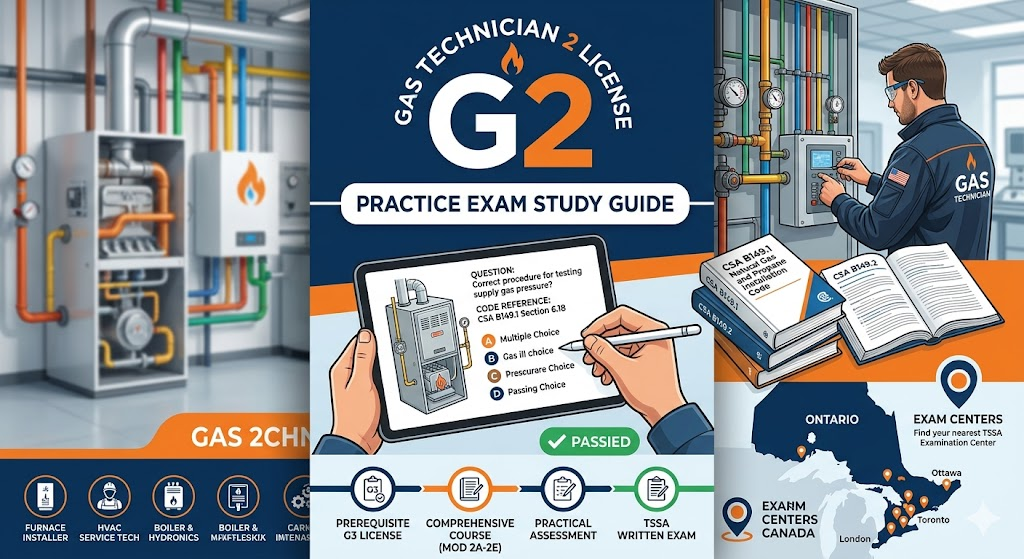 Gas Technician 2 (G2) License Practice Exam Banner