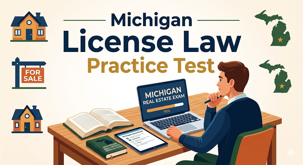 Michigan License Law Practice Test Banner