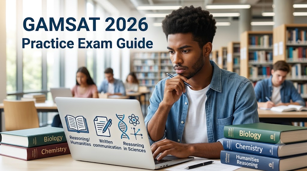 GAMSAT Practice Test 2026 Questions Answers (UPDATED) Banner