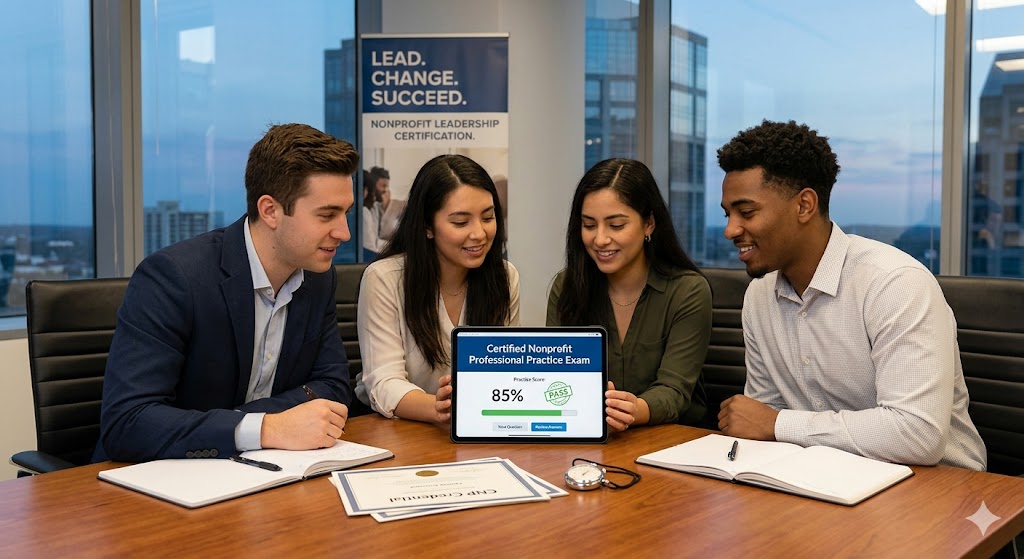 Certified Nonprofit Professional Practice Exam Banner