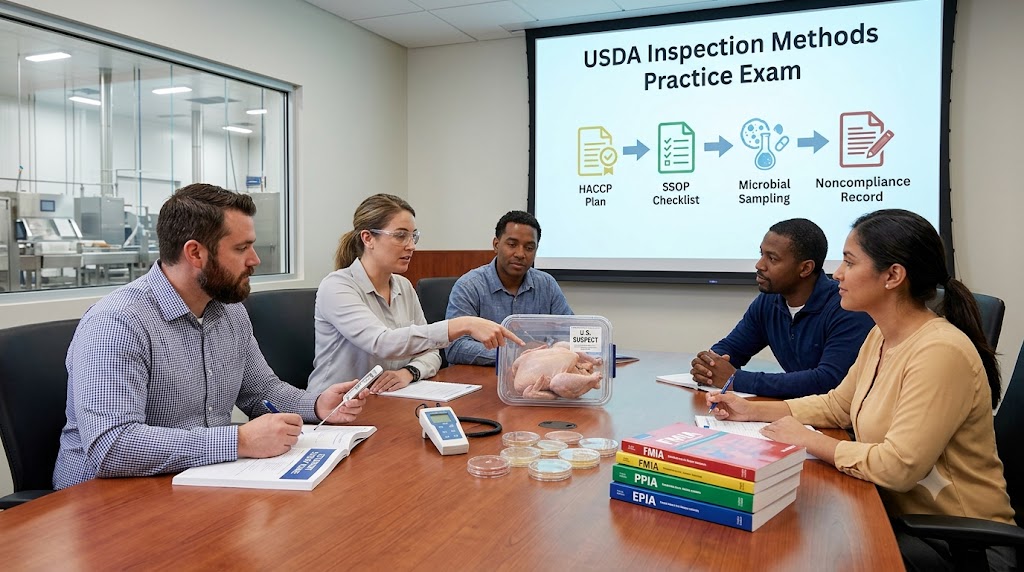 USDA Inspection Methods Practice Test Banner