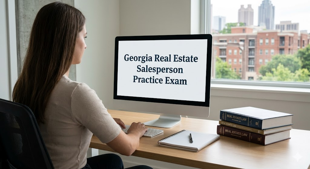 Georgia Real Estate Salesperson Practice Exam Banner