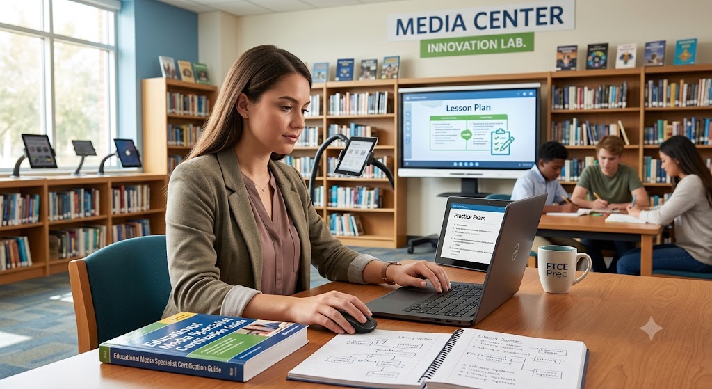 FTCE Educational Media Specialist Practice Exam Banner