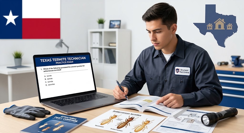 Texas Termite Technician Practice Test Banner