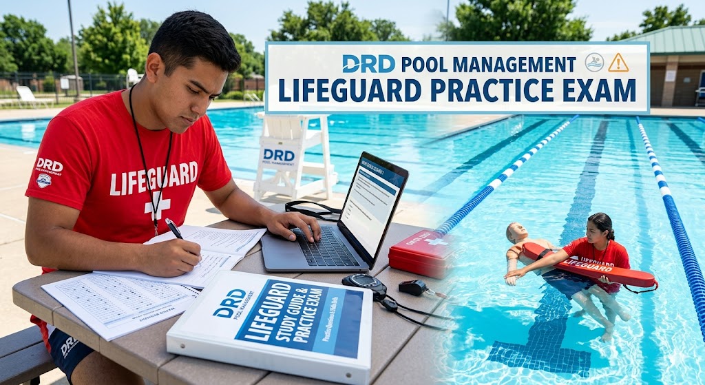 DRD Pool Management Lifeguard Practice Test Banner