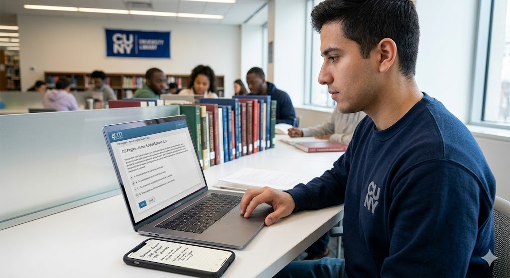 CITI Training CUNY Researcher Practice Test Banner