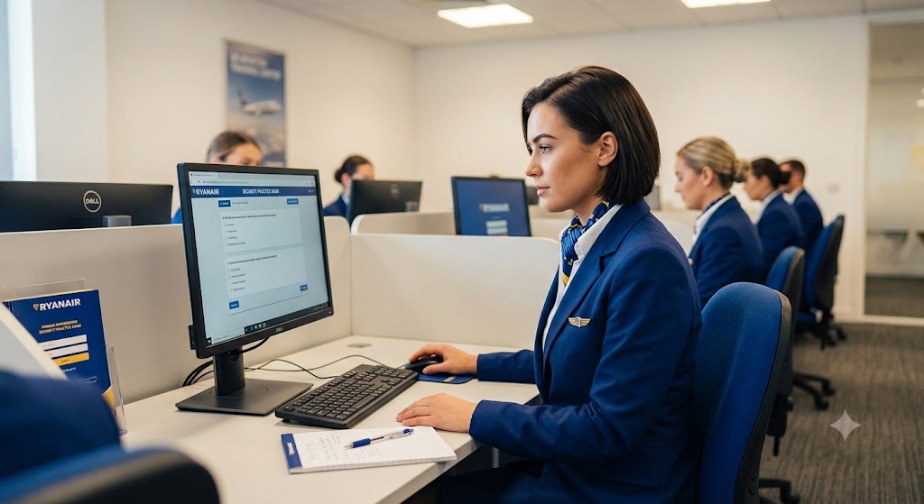 Ryanair Security Practice Exam Banner