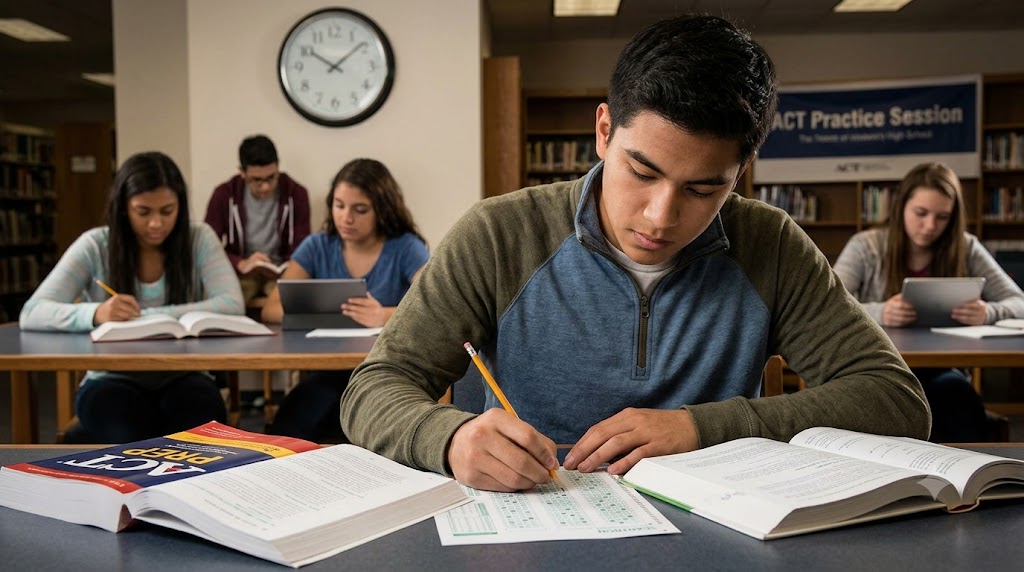 ACT Practice Test & Exam Prep Banner