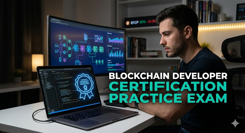 Blockchain Developer Certification Practice Banner