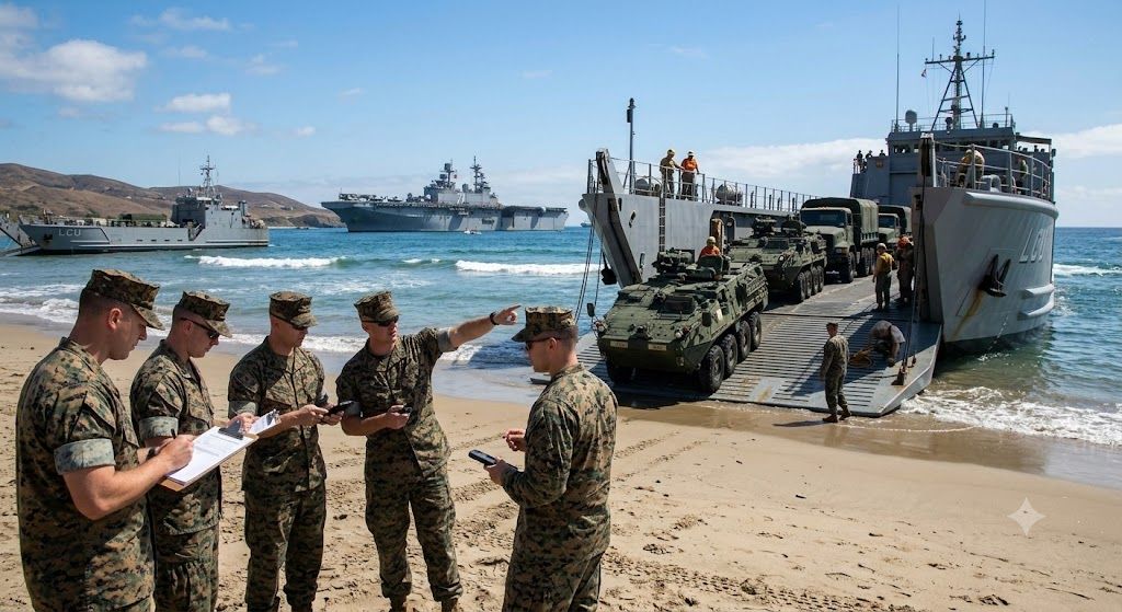 Amphibious Embarkation Practice Test Banner