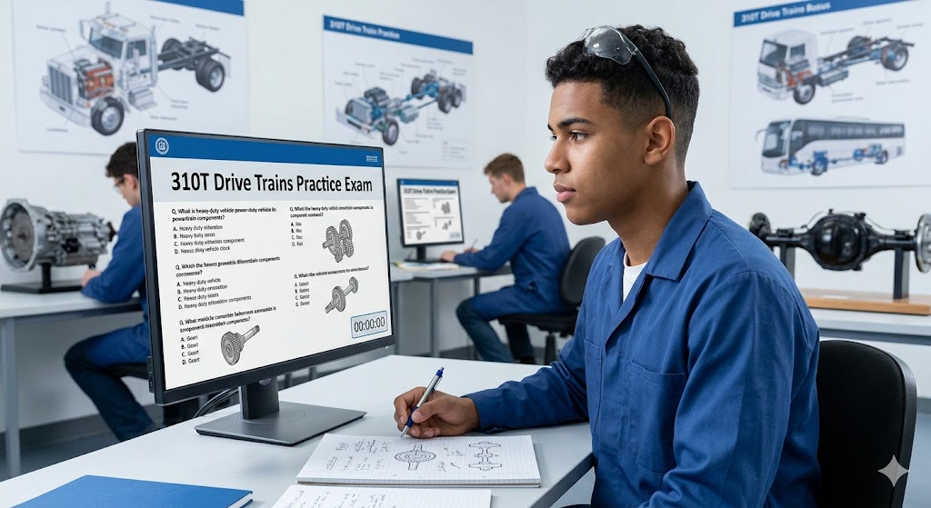 310T Drive Trains Practice Exam599 Banner