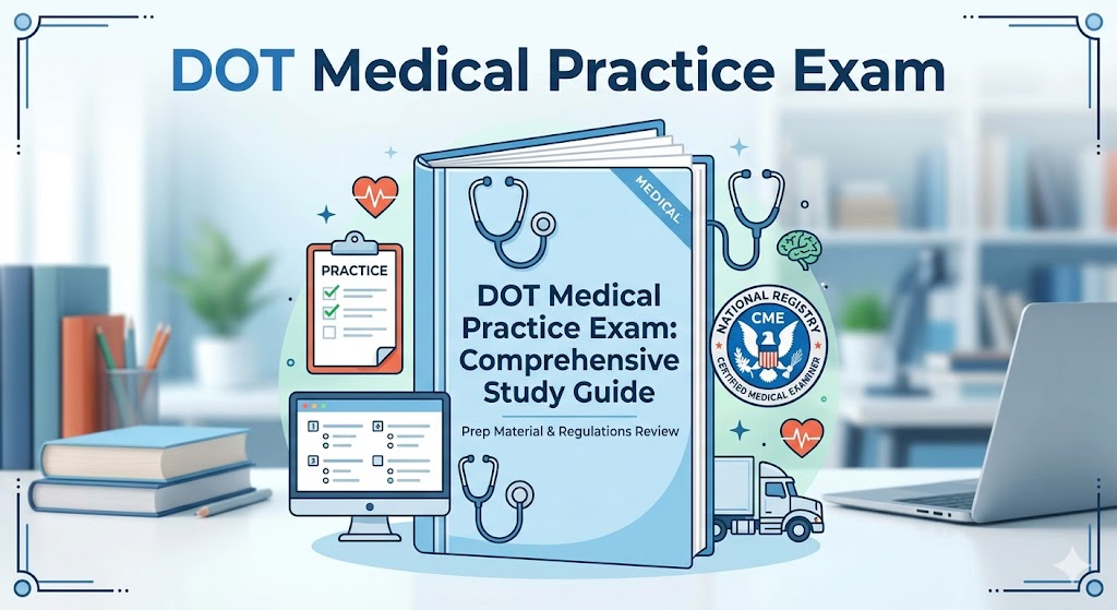 DOT Medical Practice Exam Banner