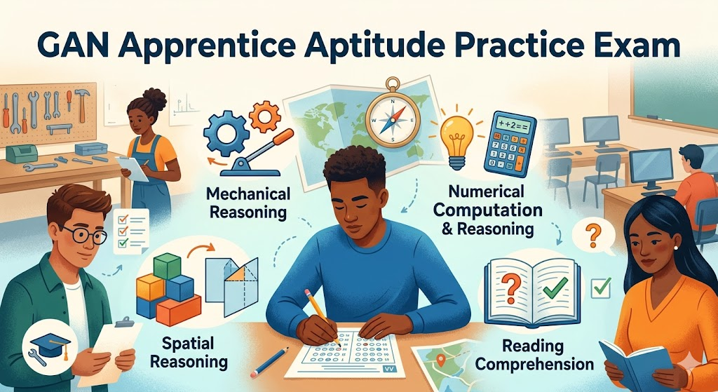 GAN Apprentice Aptitude Practice Test Banner