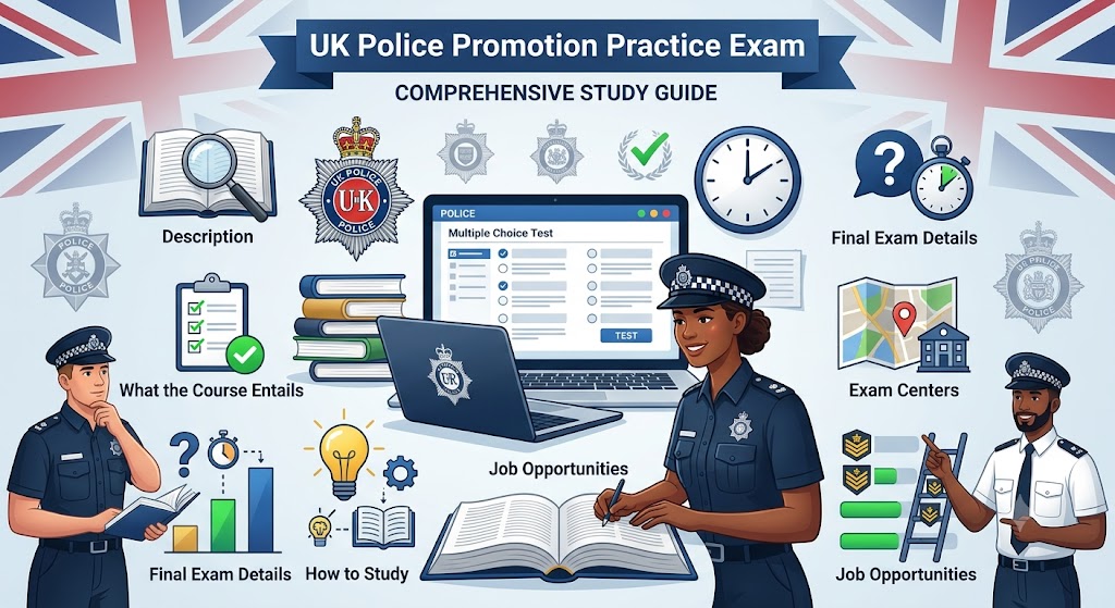 Police Promotion Practice Test & Exam Prep | United Kingdom Banner