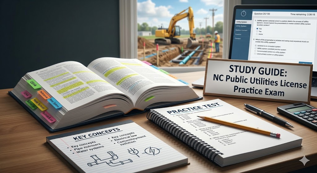 NC Public Utilities License Practice Exam: A Comprehensive Study Guide Banner