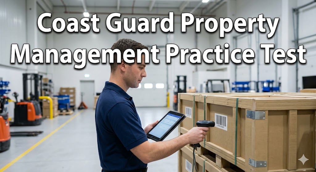 Coast Guard Property Management Practice Test Banner