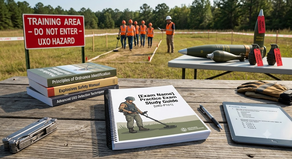 Unexploded Ordnance (UXO) Practice Test Banner
