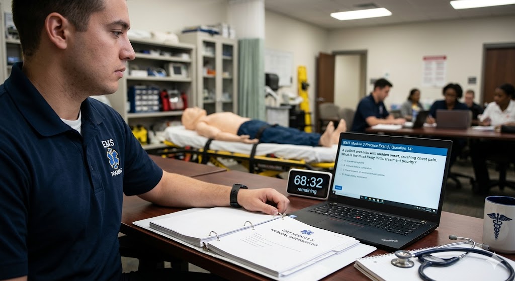 EMT Module 3 Practice Exam Banner