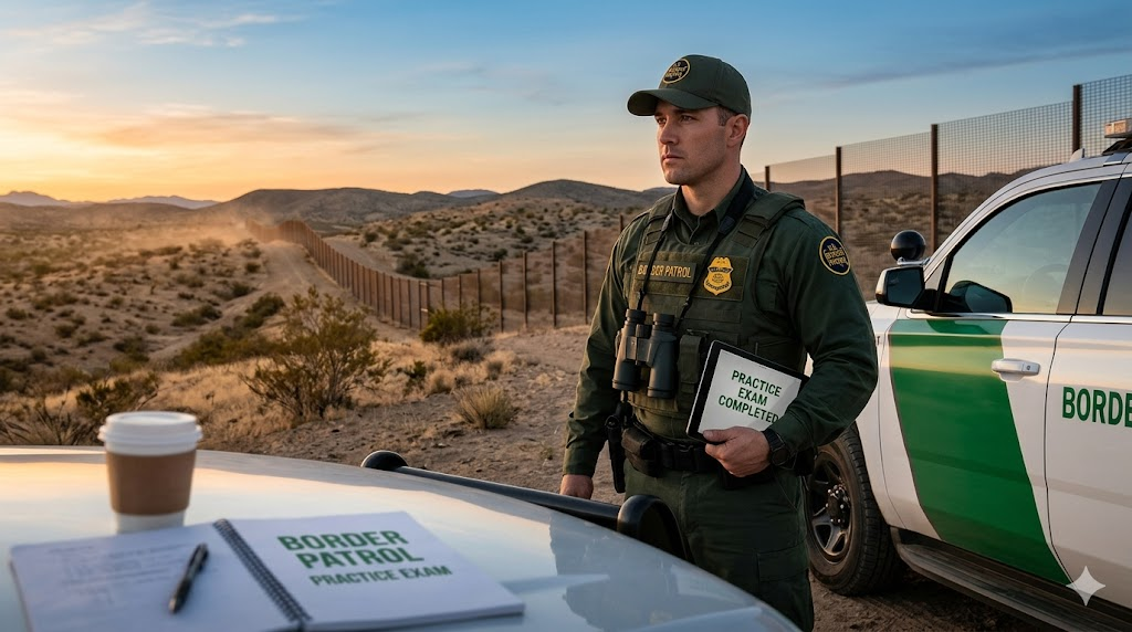 Border Patrol Practice Exam Banner