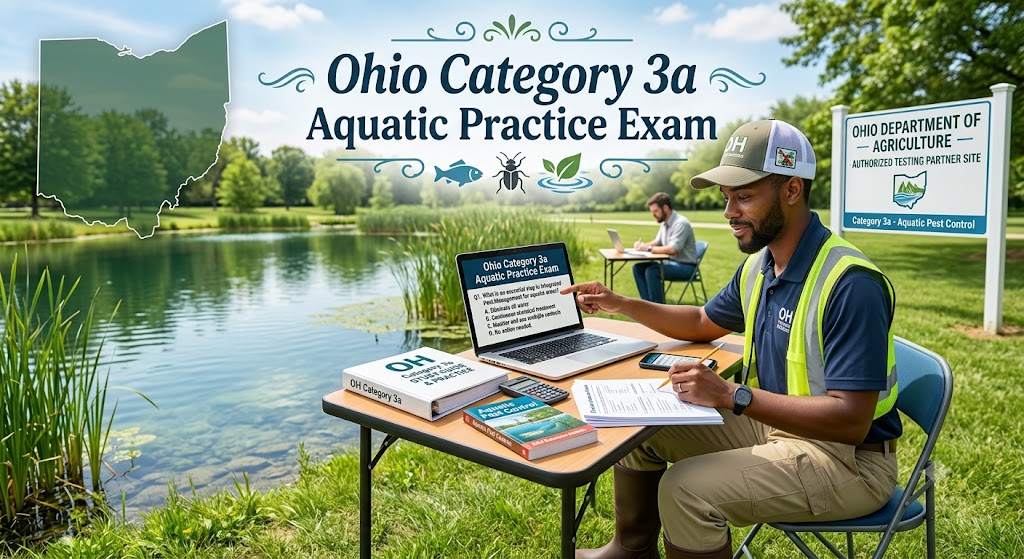 Ohio 3a Aquatic Pest Practice Exam Banner