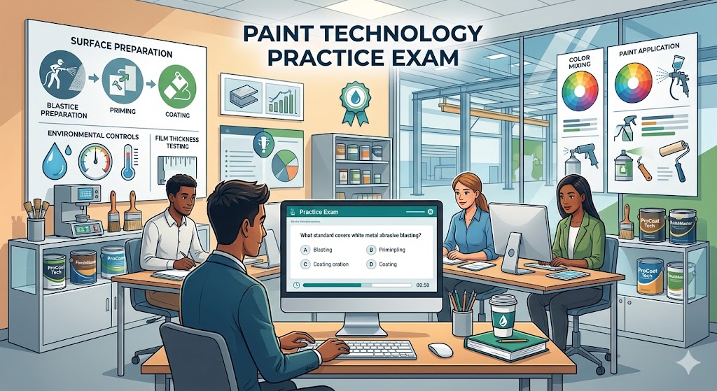 Paint Technology Practice Test Banner