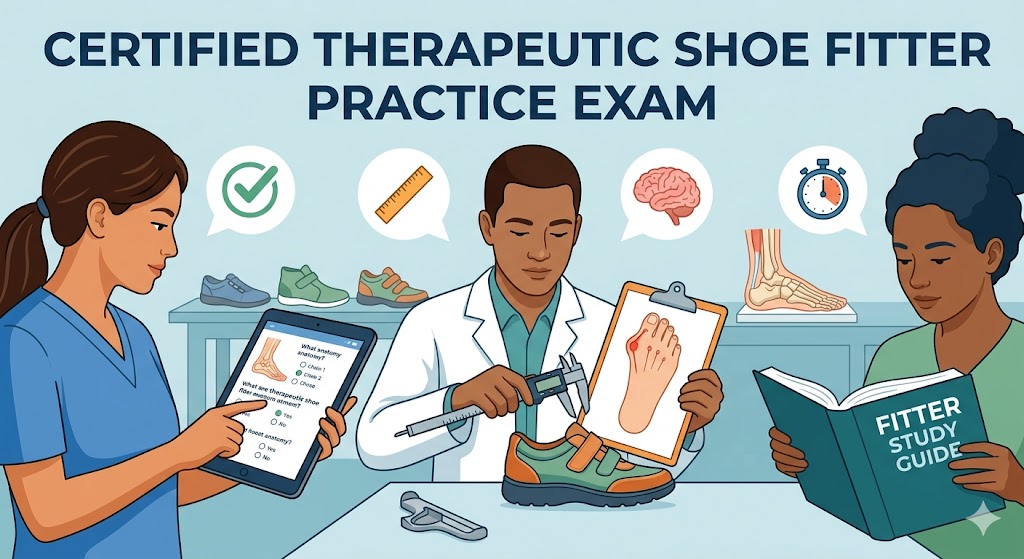 Certified Therapeutic Shoe Fitter Practice Exam Banner