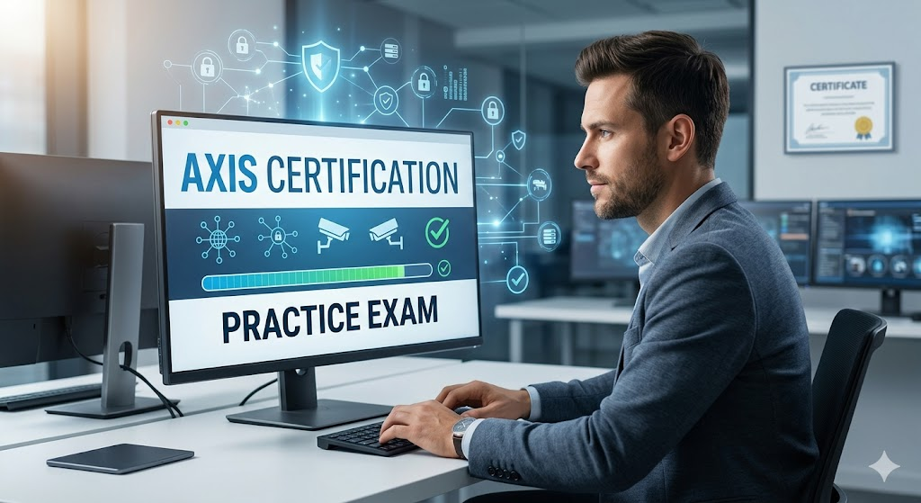 Axis Certification Practice Exam Banner