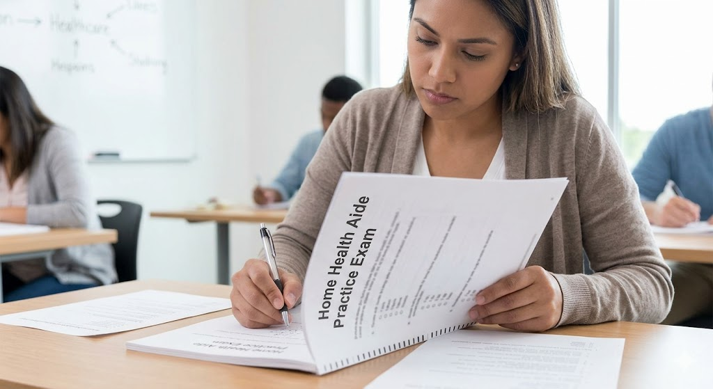 Home Health Aide Practice Exam Banner