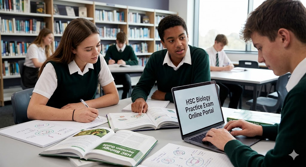 HSC Biology Practice Exam Banner