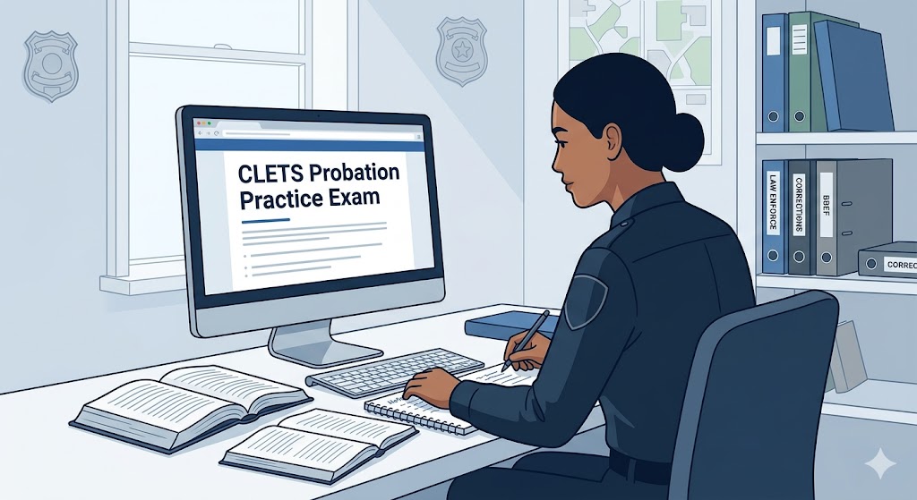 CLETS Probation Practice Exam Banner