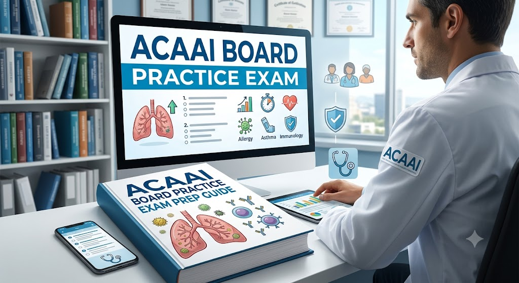 ACAAI Board Practice Exam Banner