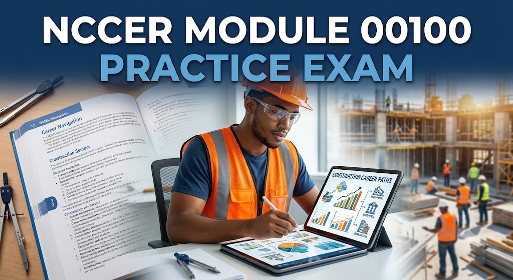 NCCER Module 00100 – Build Your Future in Construction Practice Test Banner