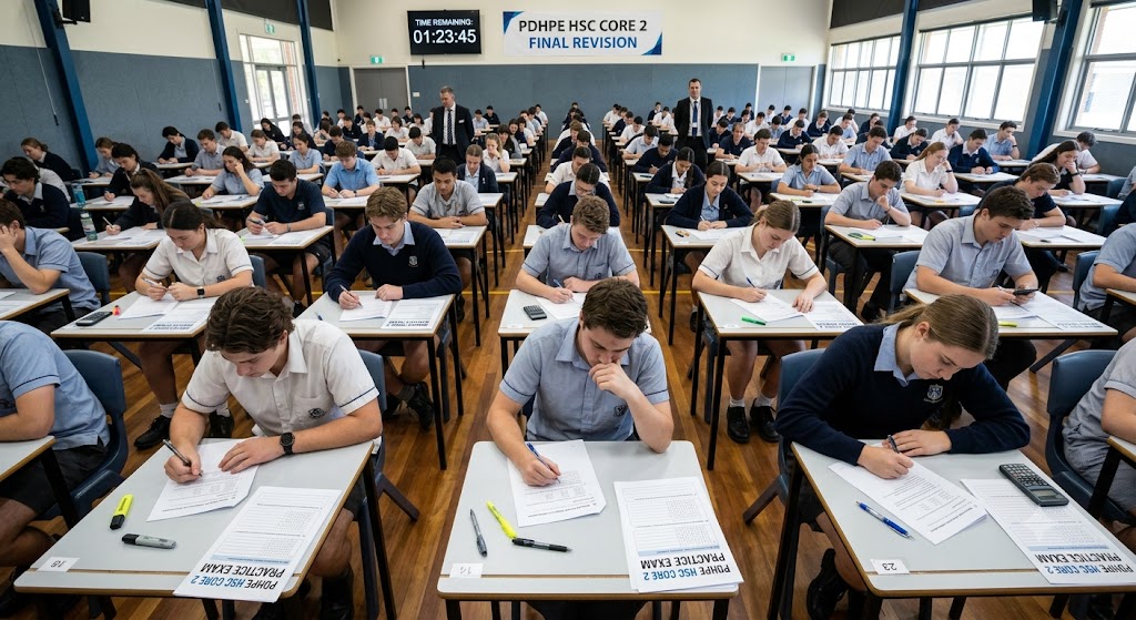 PDHPE Higher School Certificate (HSC) CORE 2 Practice Exam Banner