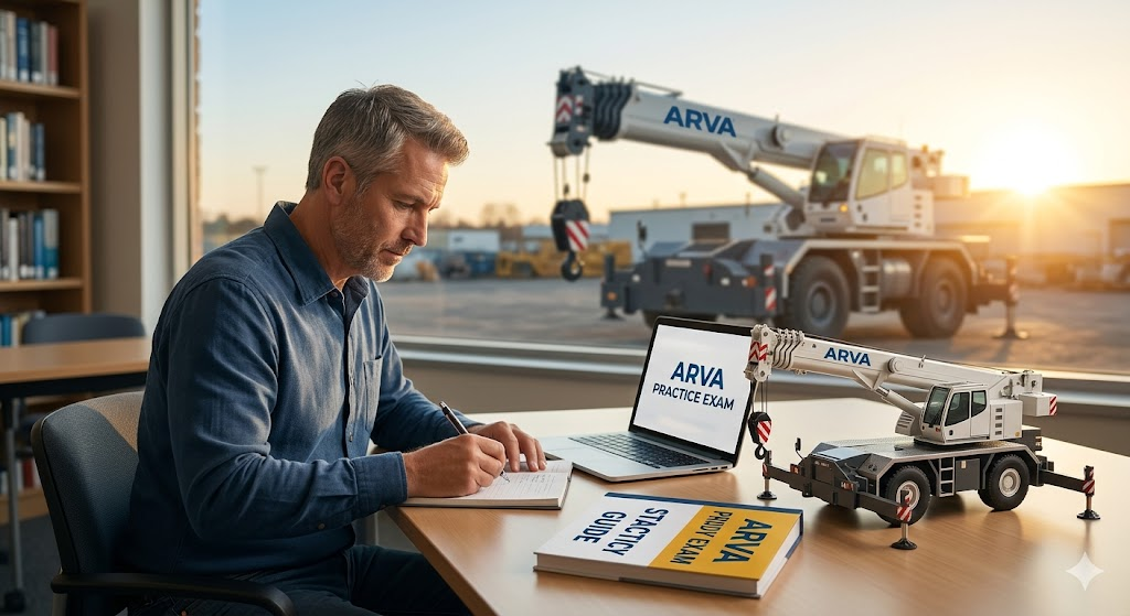 Arva Crane Practice Test Banner