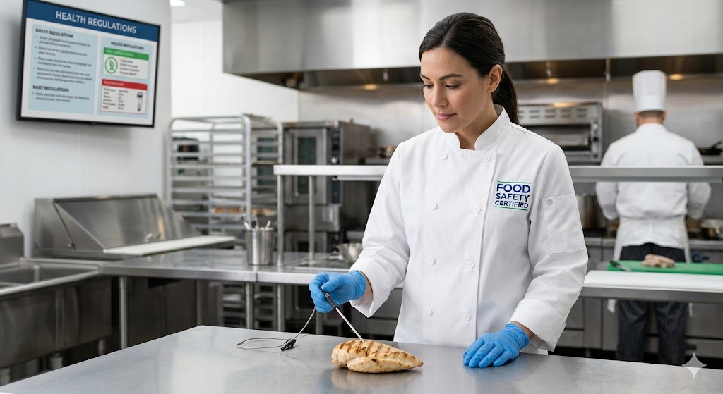 Culinary Safety Practice Test Banner