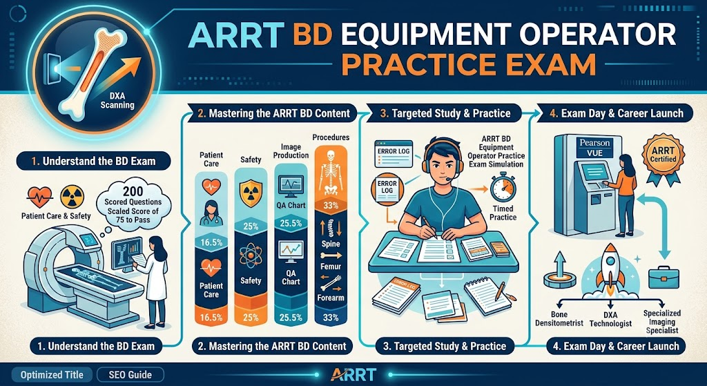 ARRT Bone Densitometry (BD) Equipment Operator Practice Exam Banner