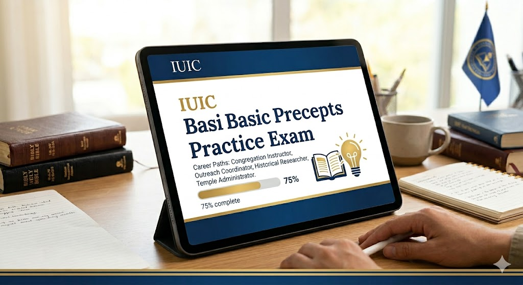 IUIC Basic Precepts Practice Test Banner