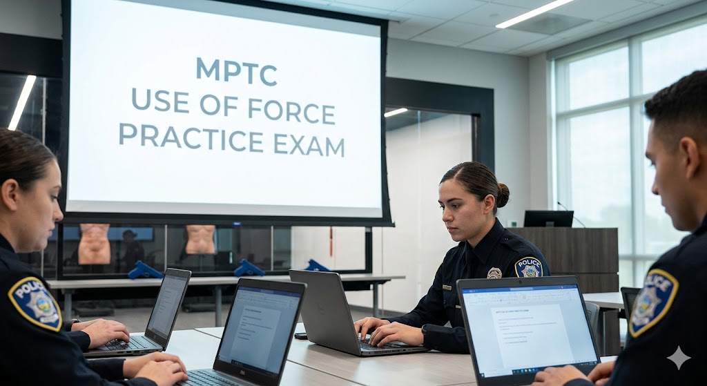 MPTC Use of Force Practice Test Banner