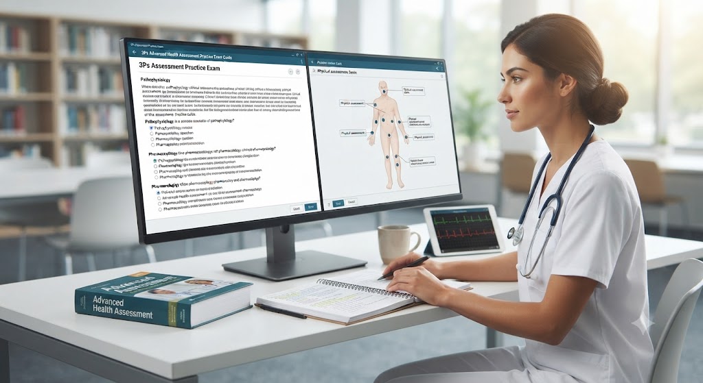 Academic Pathophysiology, Pharmacology, and Physical Assessment (3Ps) Assessment Practice Exam Banner