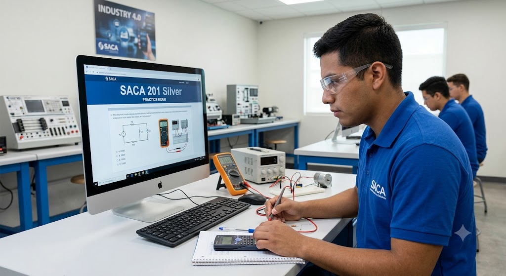 SACA 201 Silver Practice Exam Banner