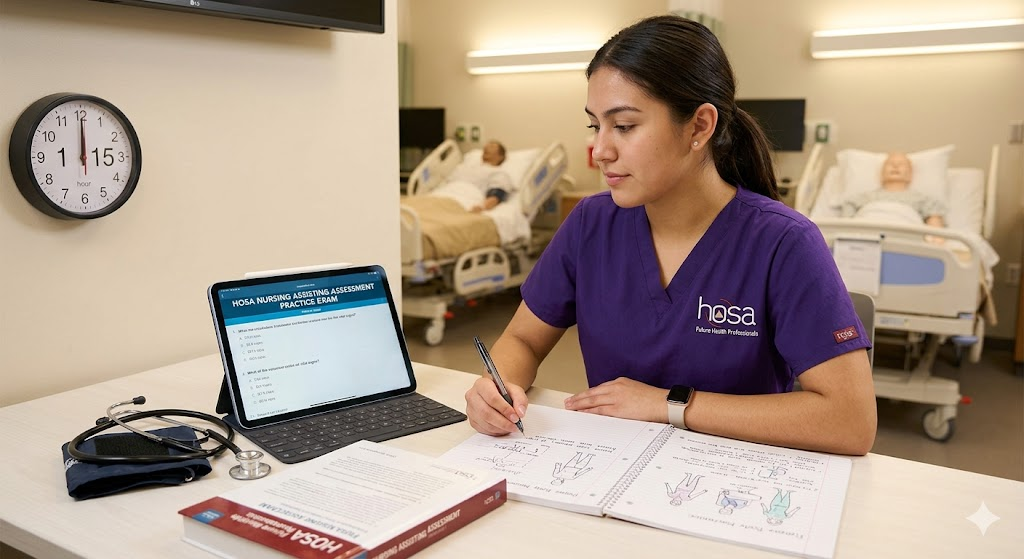 HOSA Nursing Assisting Assessment Practice Test Banner