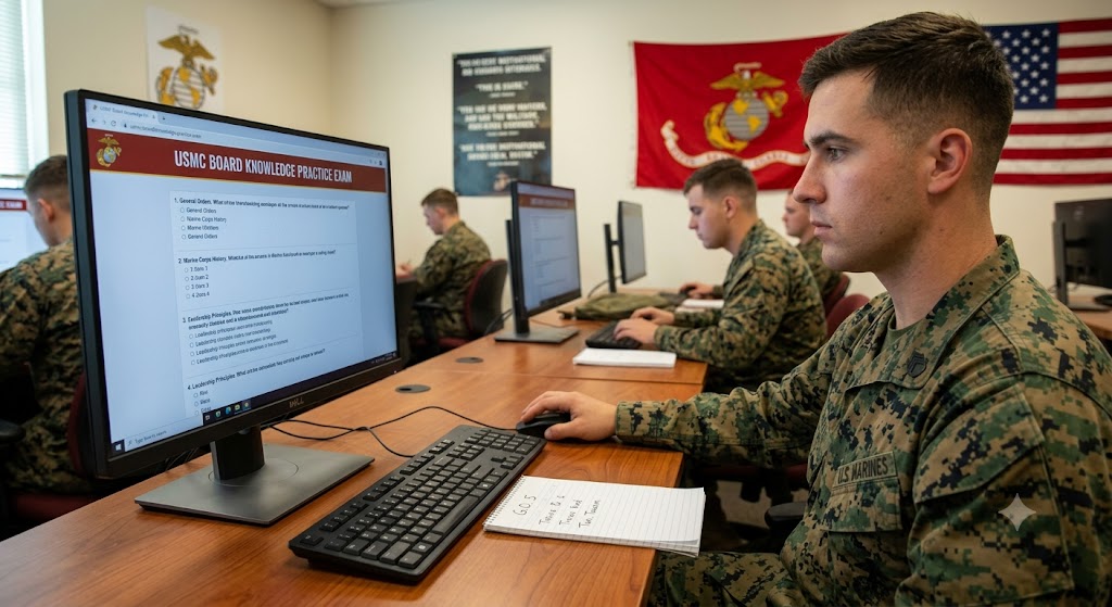 USMC Board Knowledge Practice Test Banner