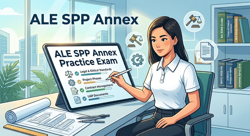 ALE Standards of Professional Practice (SPP) Annex Practice Test Banner