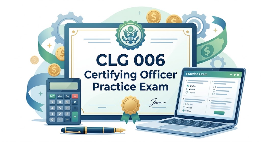 CLG 006 Certifying Officer Practice Exam Banner