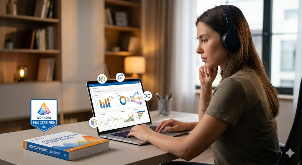 Workday Prism Certification Practice Exam Banner