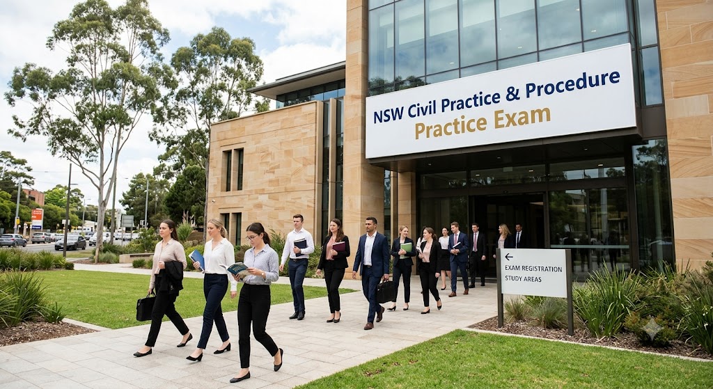 NSW Civil Practice & Procedure Practice Exam Banner