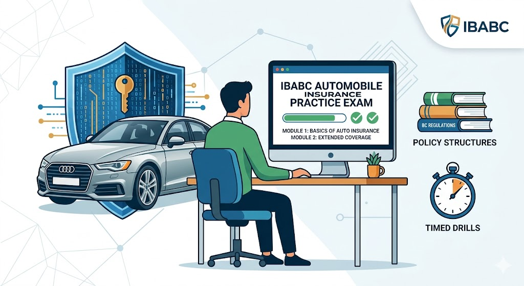 IBABC Automobile Insurance Practice Exam Banner